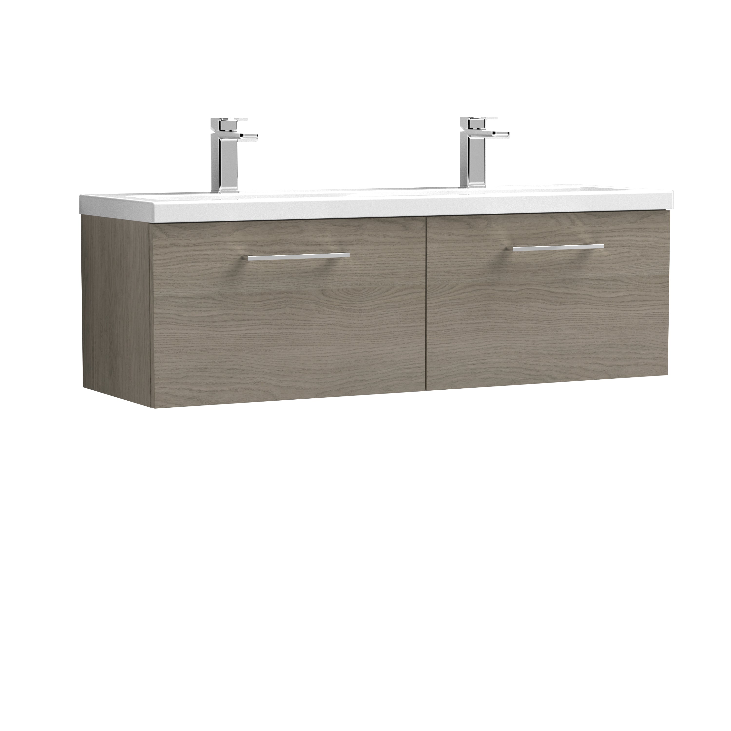 Arko 1200mm Wall Hung 2-Drawer Vanity