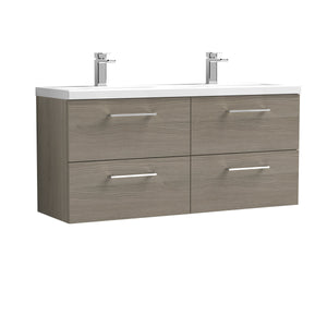 Arko 1200mm Wall Hung 4-Drawer Vanity