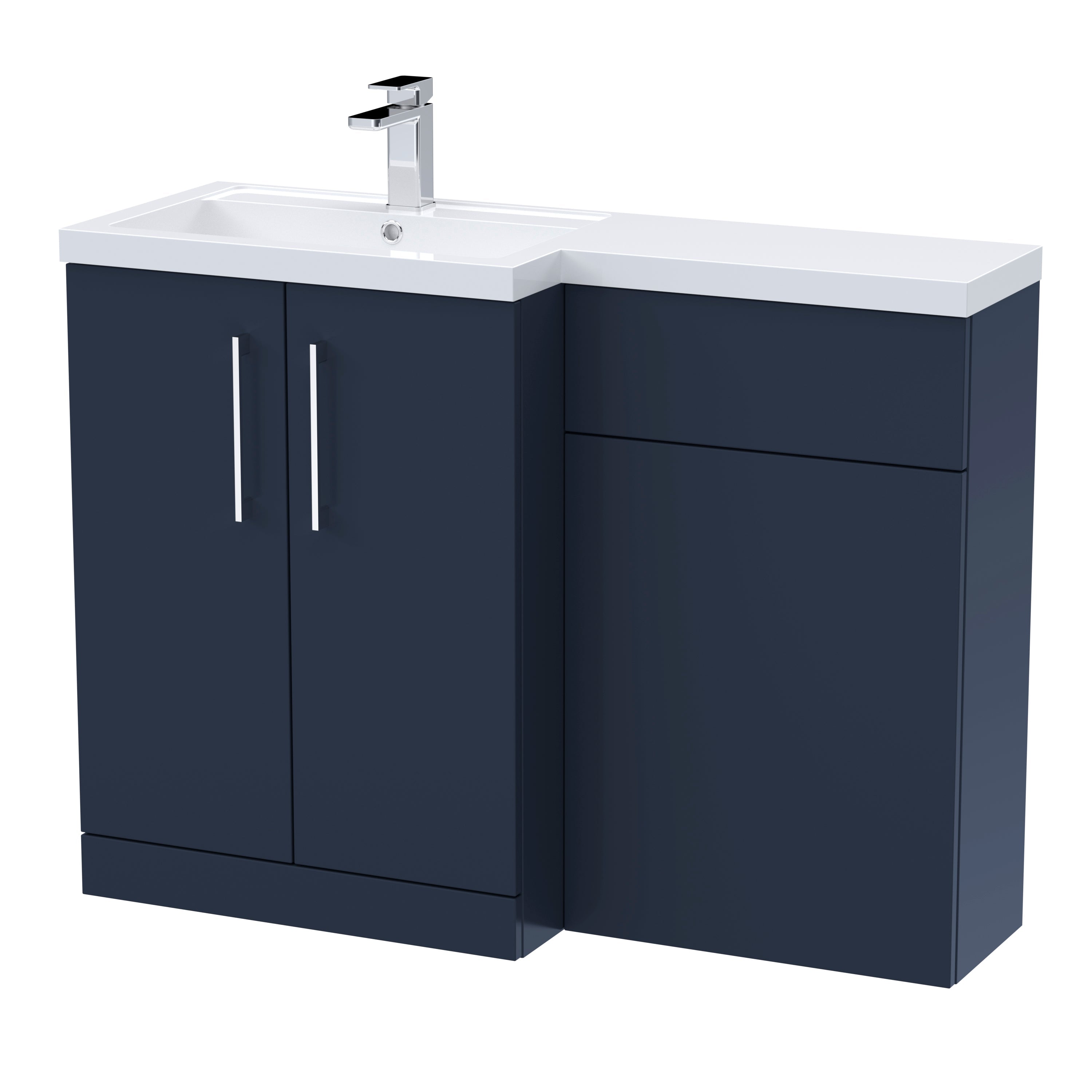 Arko L Shape Vanity Set 1100mm (Left Hand)
