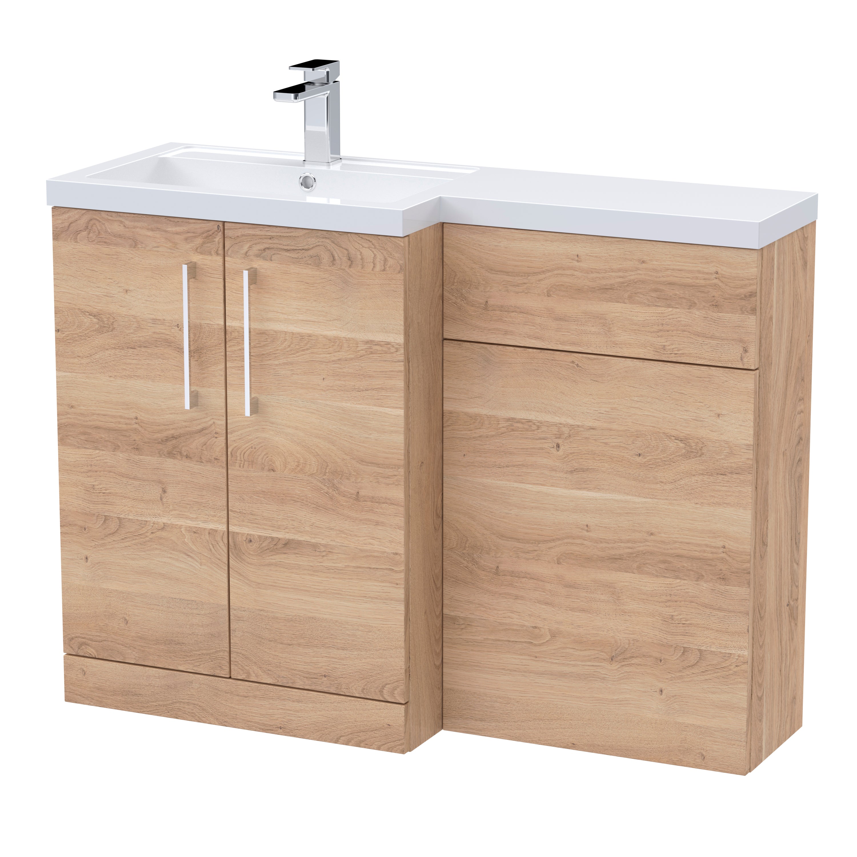 Arko L Shape Vanity Set 1100mm (Left Hand)