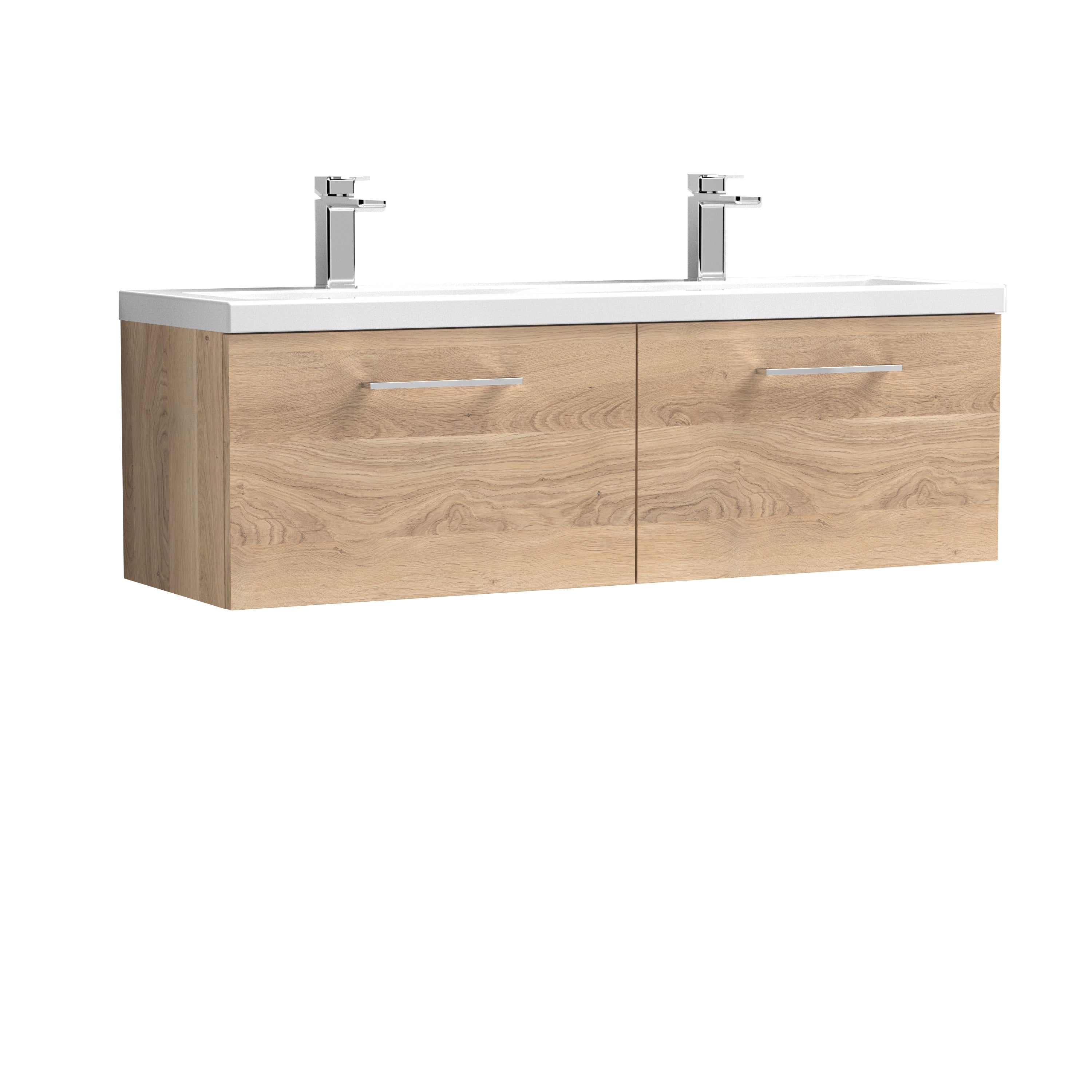 Arko 1200mm Wall Hung 2-Drawer Vanity