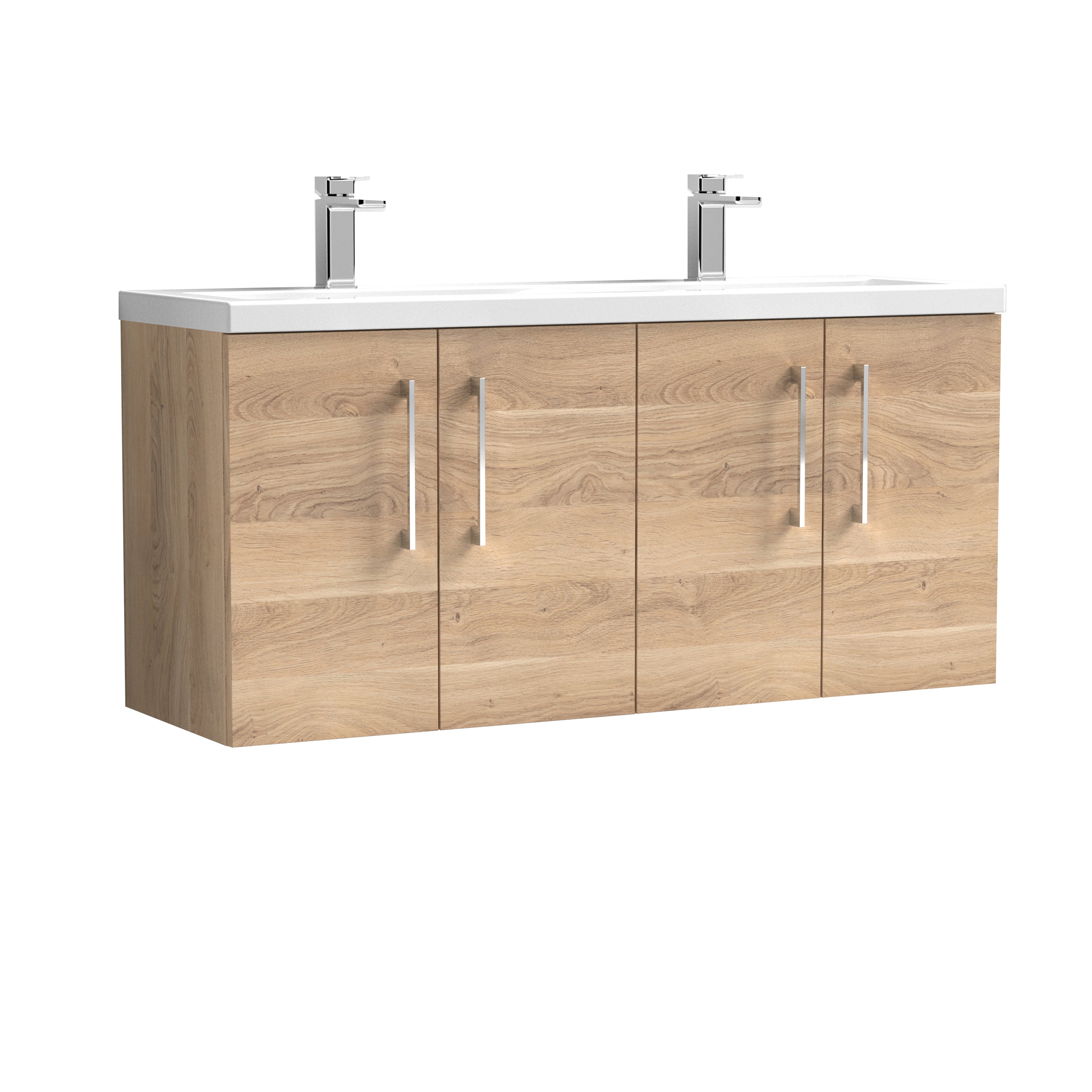 Arko 1200mm Wall Hung 4-Door Vanity