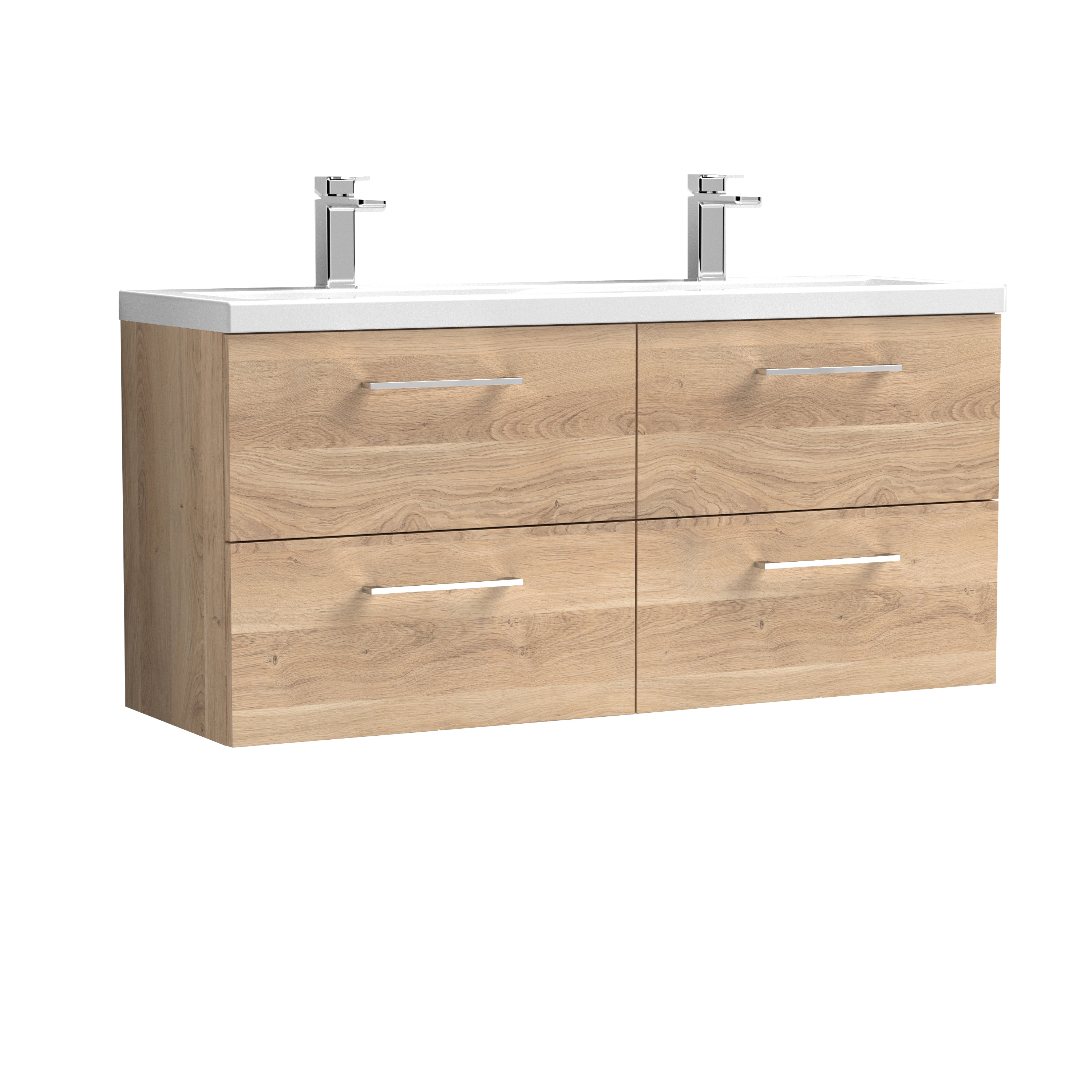 Arko 1200mm Wall Hung 4-Drawer Vanity