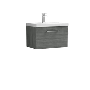 Arko 600mm Wall Hung 1-Drawer Vanity