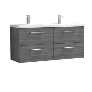 Arko 1200mm Wall Hung 4-Drawer Vanity