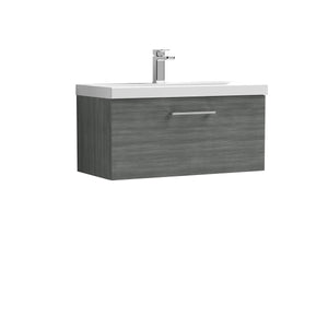 Arko 800mm Wall Hung 1-Drawer Vanity