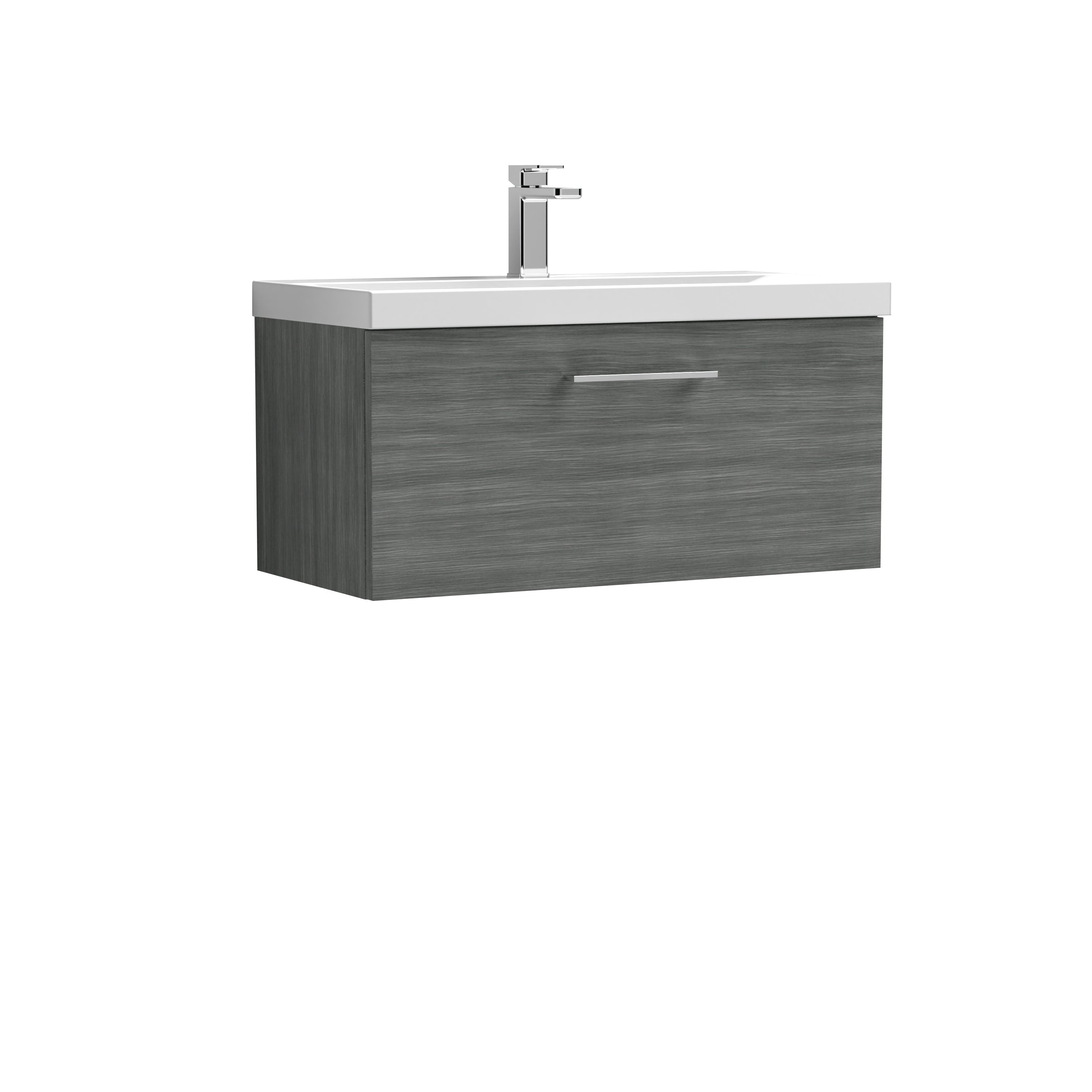Arko 800mm Wall Hung 1-Drawer Vanity