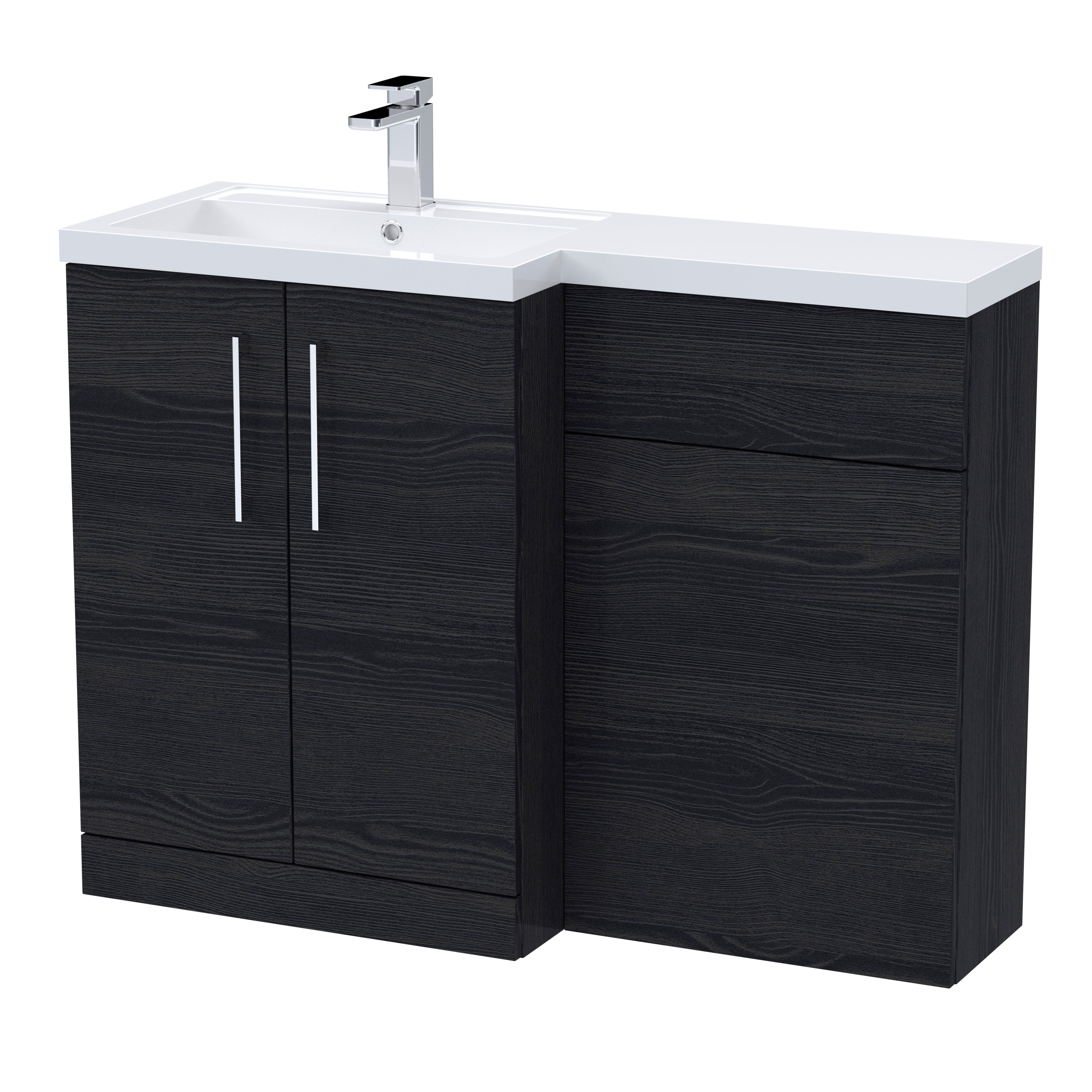 Arko L Shape Vanity Set 1100mm (Left Hand)