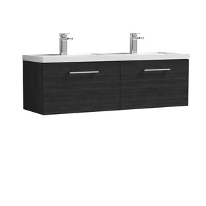Arko 1200mm Wall Hung 2-Drawer Vanity