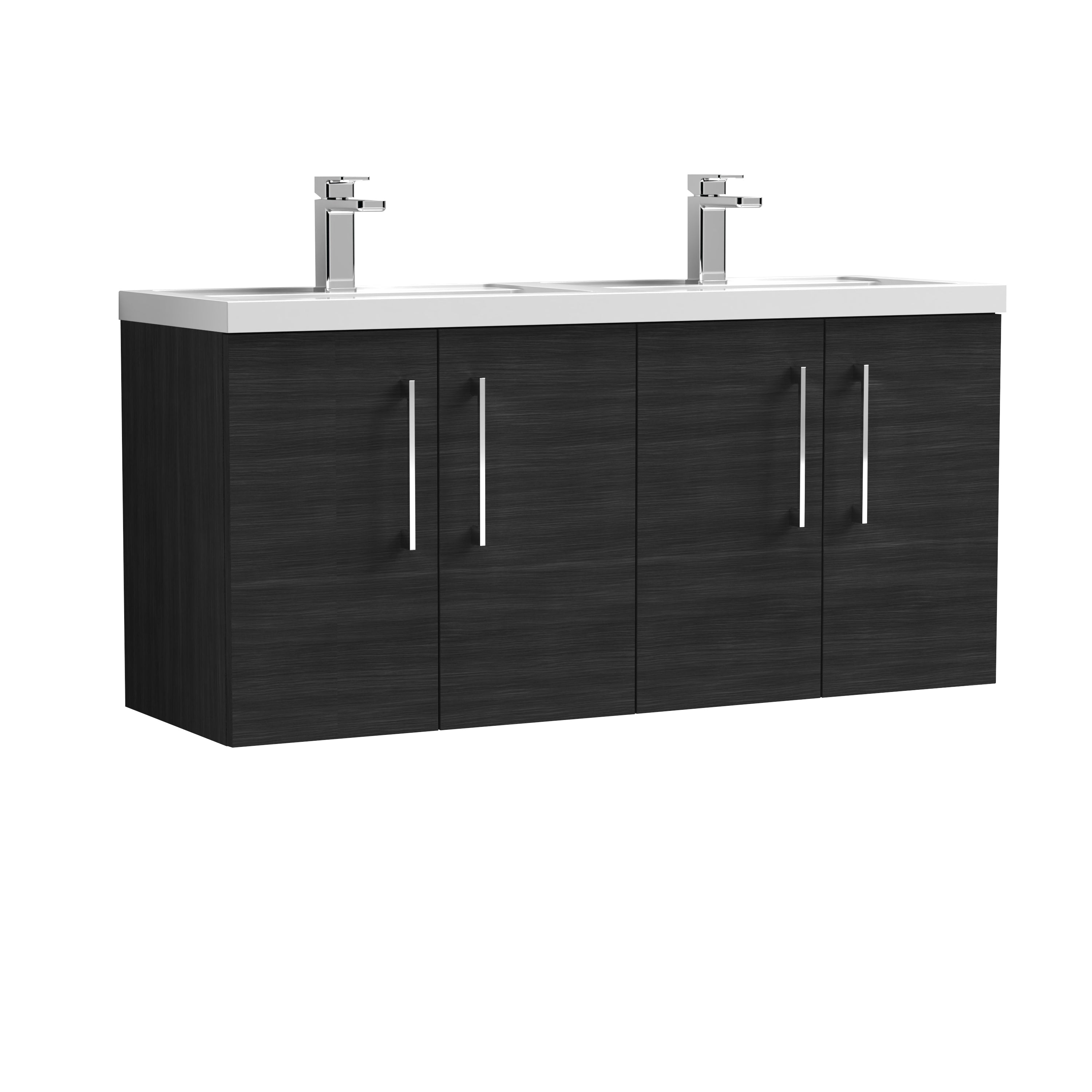 Arko 1200mm Wall Hung 4-Door Vanity