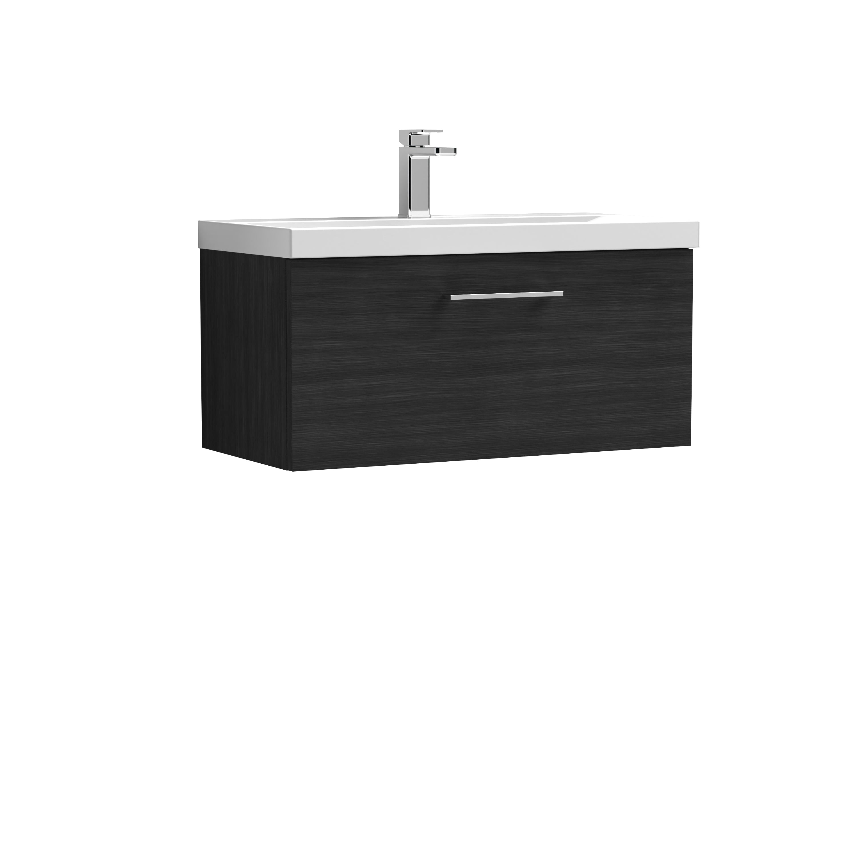 Arko 800mm Wall Hung 1-Drawer Vanity