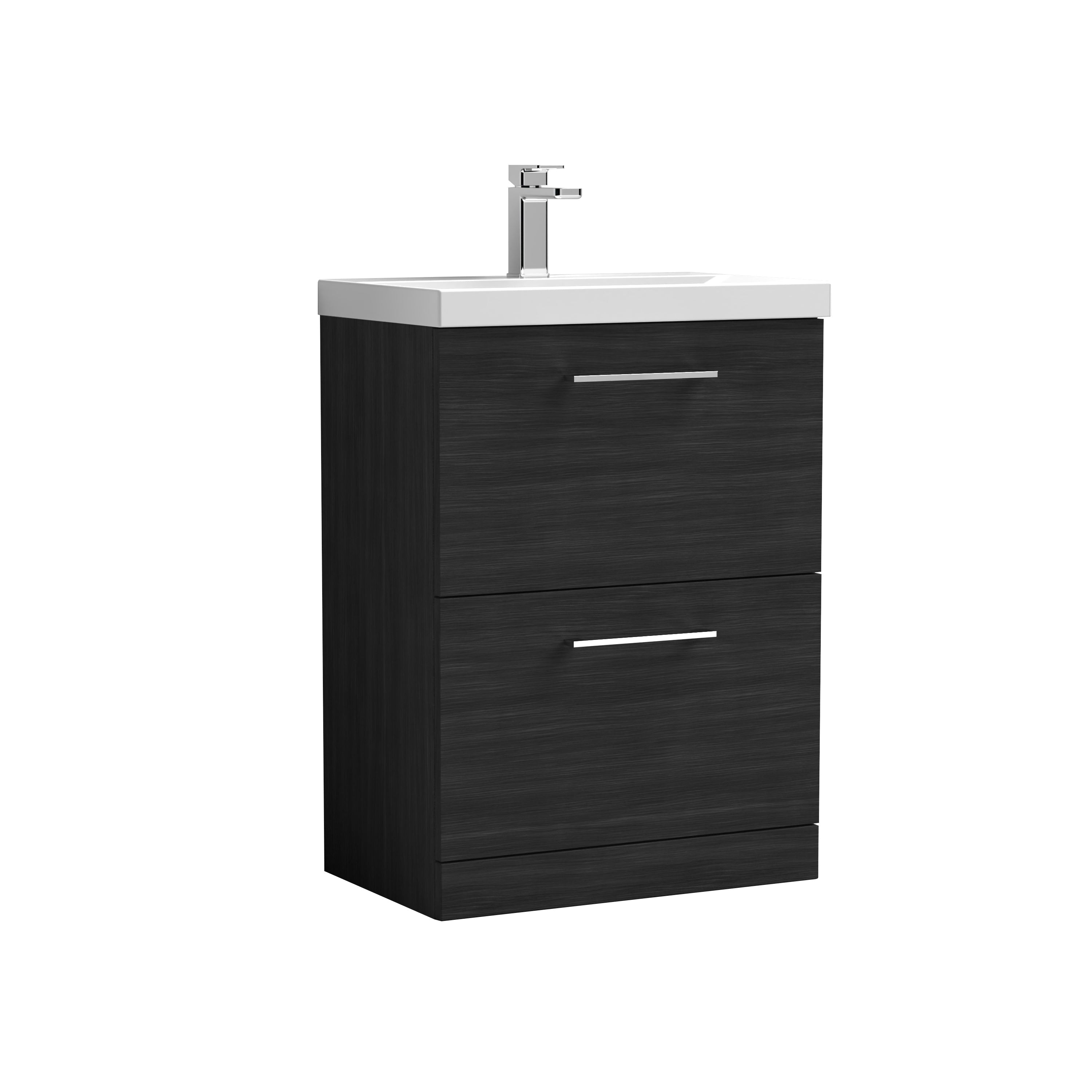 Arko 600mm Floor Standing 2-Drawer Vanity