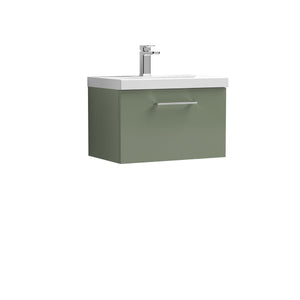 Arko 600mm Wall Hung 1-Drawer Vanity