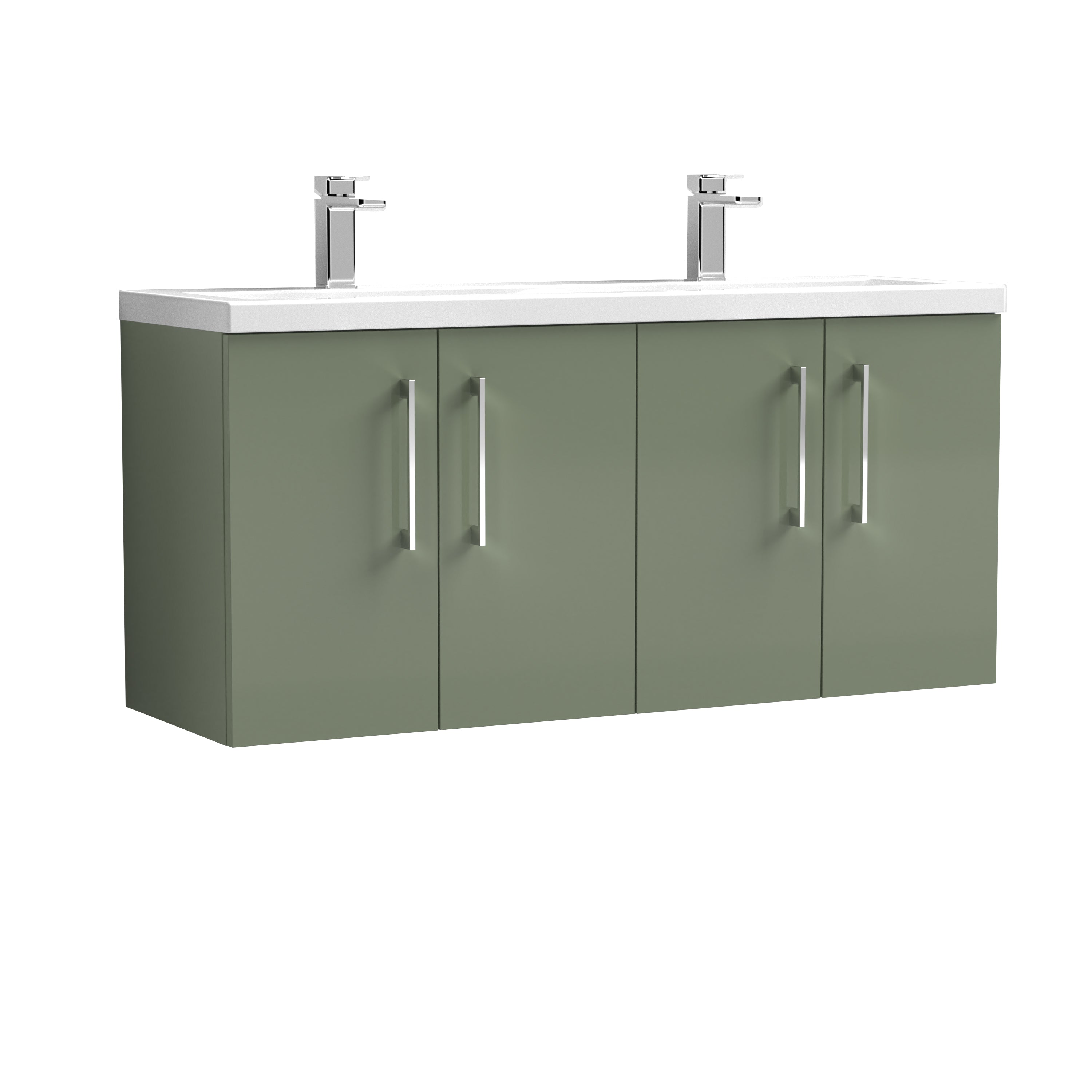 Arko 1200mm Wall Hung 4-Door Vanity