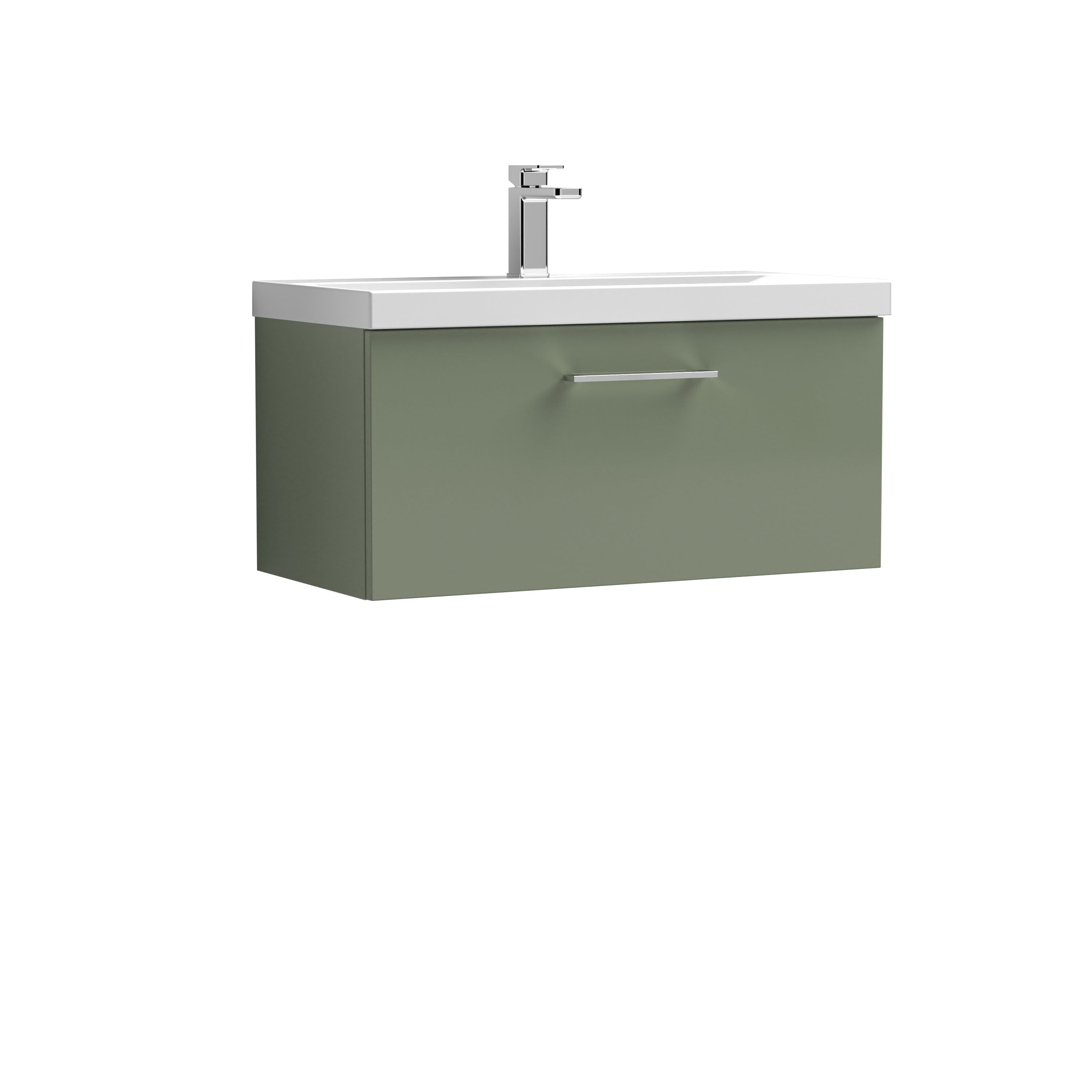 Arko 800mm Wall Hung 1-Drawer Vanity