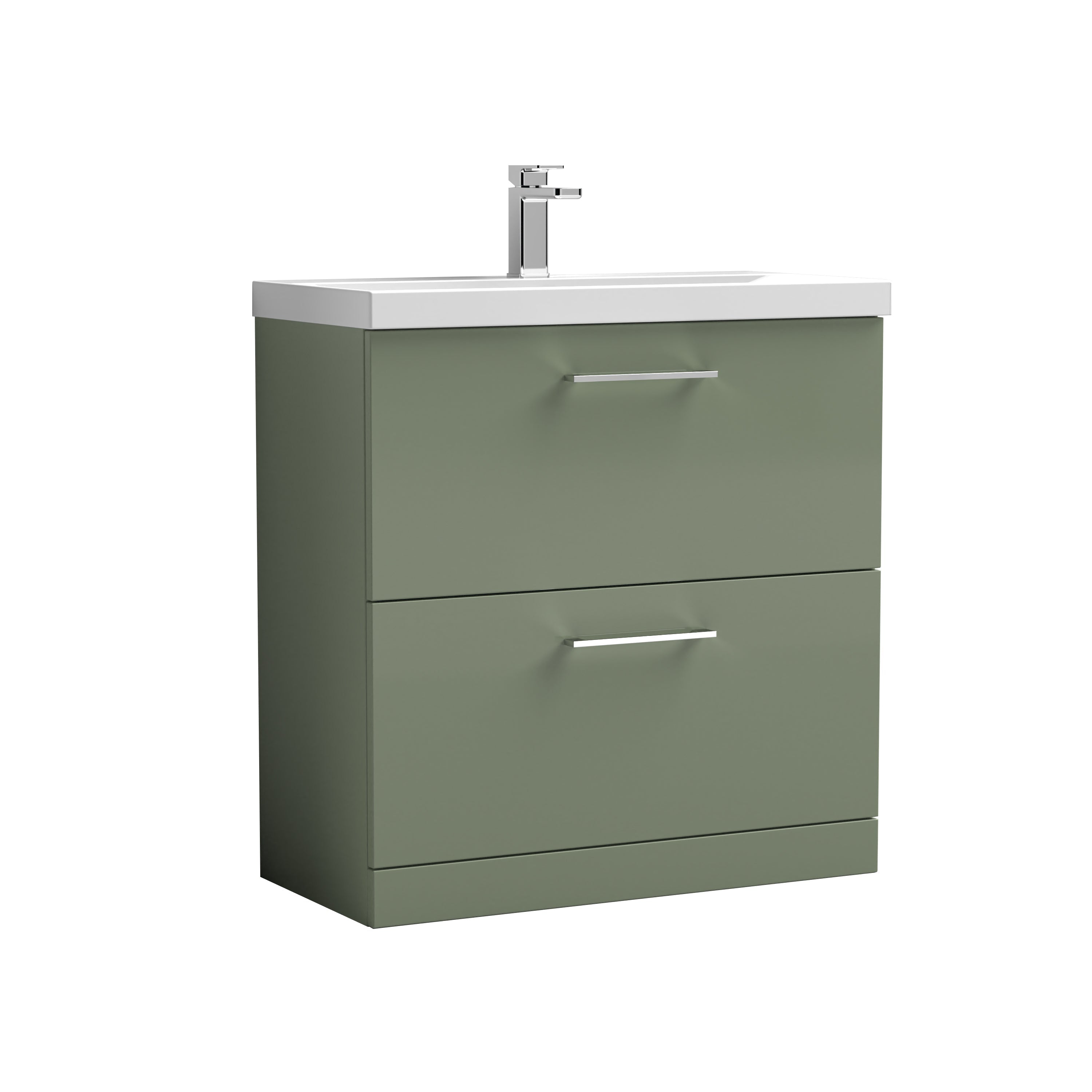 Arko 800mm Floor Standing 2-Drawer Vanity