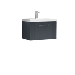 Eco 600mm Wall Hung 1-Drawer Vanity