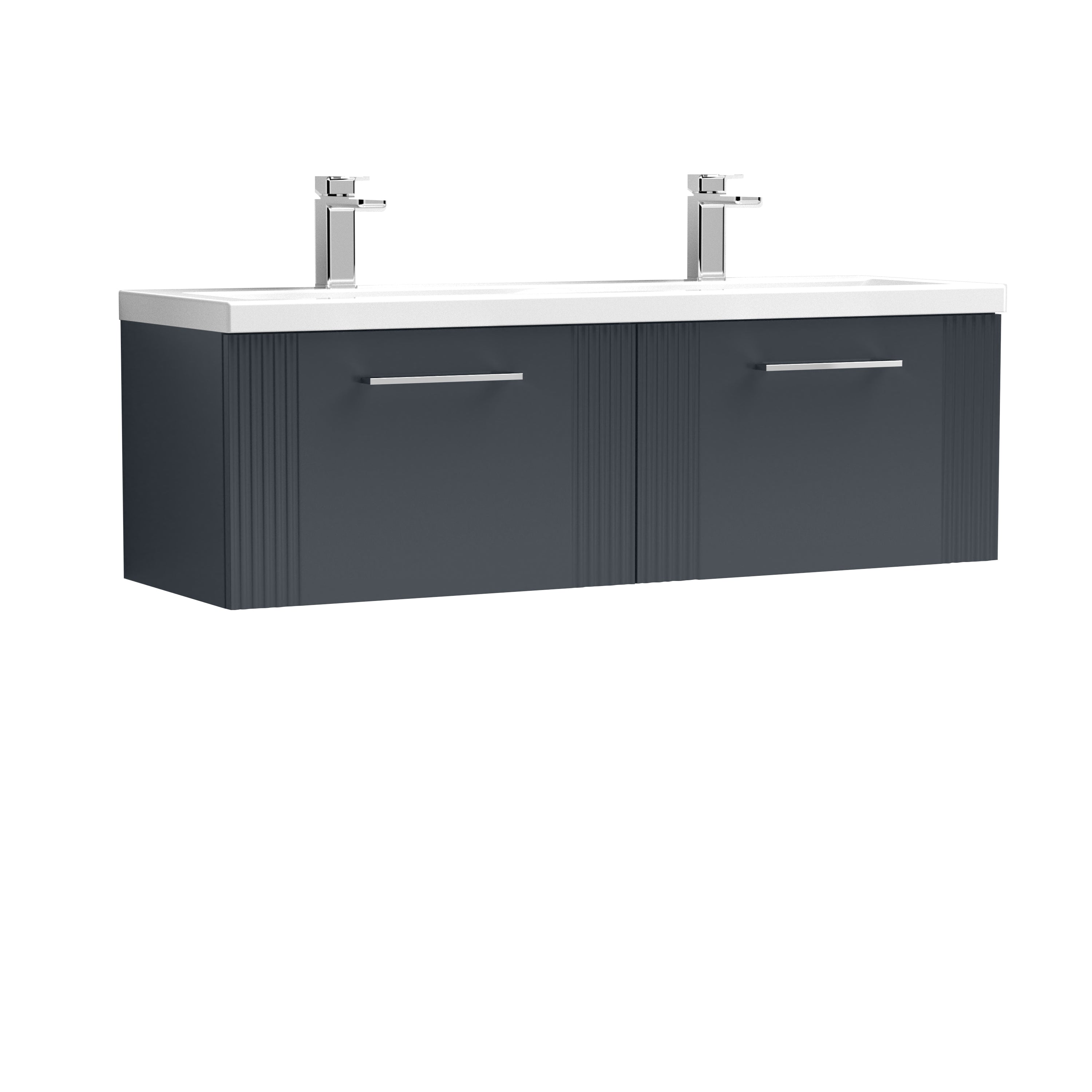 Eco 1200mm Wall Hung 2-Drawer Vanity