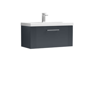 Eco 800mm Wall Hung 1-Drawer Vanity