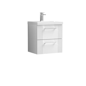 Eco 500mm Wall Hung 2-Drawer Vanity