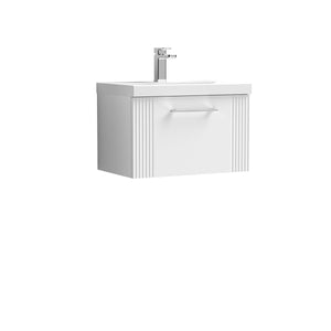 Eco 600mm Wall Hung 1-Drawer Vanity