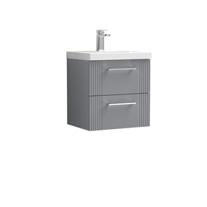 Eco 500mm Wall Hung 2-Drawer Vanity