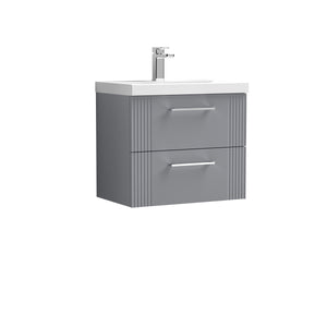 Eco 600mm Wall Hung 2-Drawer Vanity