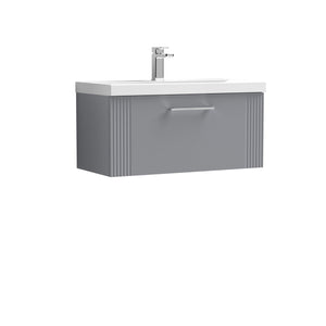 Eco 800mm Wall Hung 1-Drawer Vanity