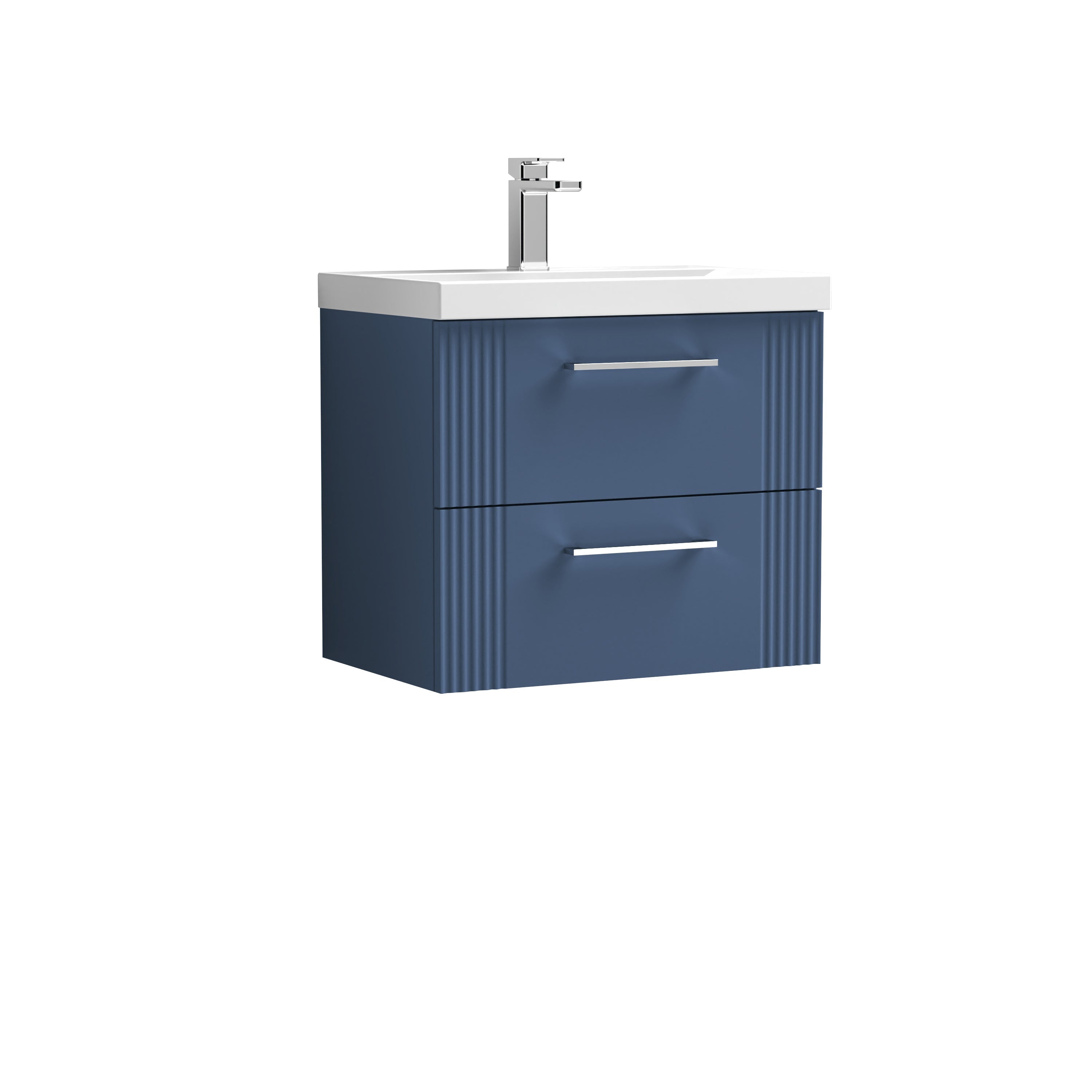 Eco 600mm Wall Hung 2-Drawer Vanity