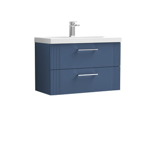 Eco 800mm Wall Hung 2-Drawer Vanity