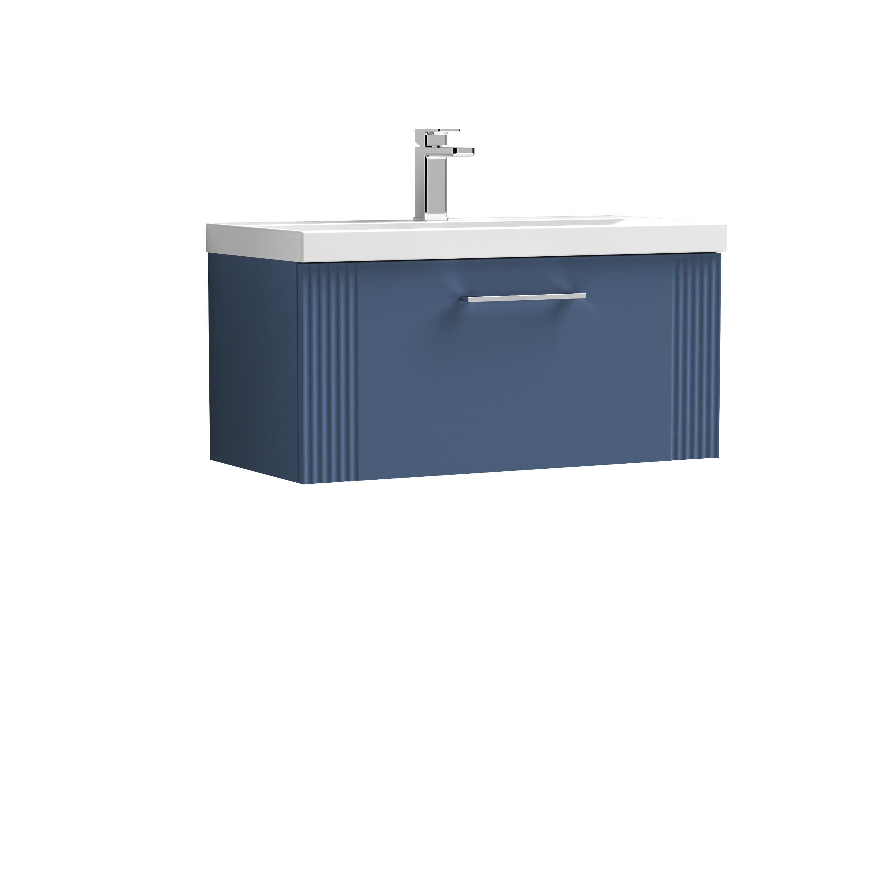 Eco 800mm Wall Hung 1-Drawer Vanity