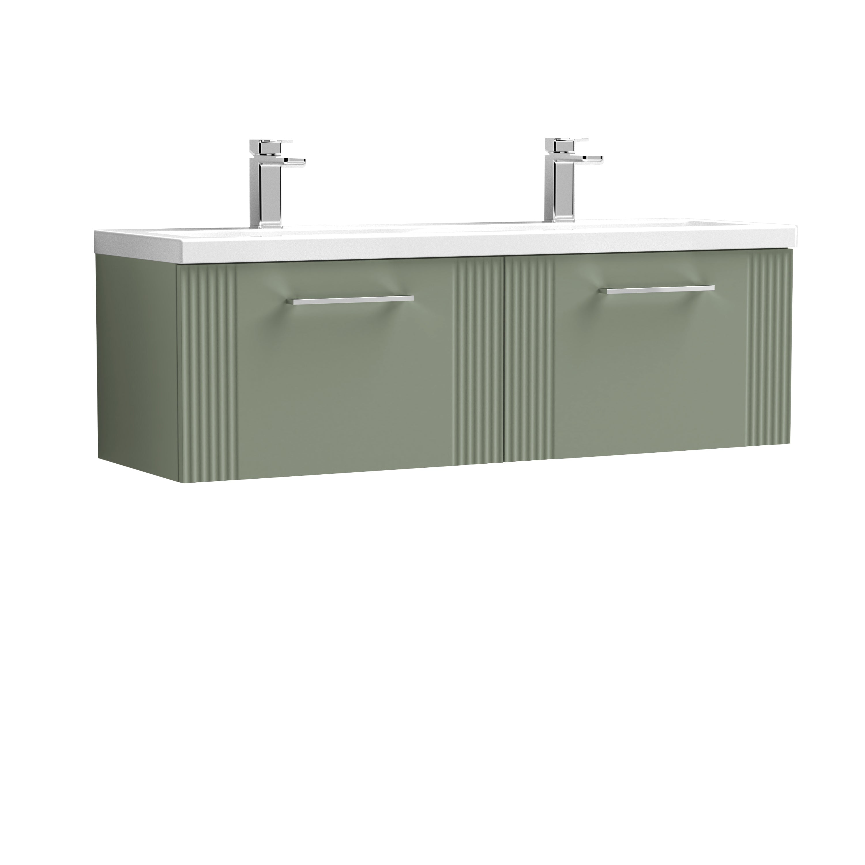 Eco 1200mm Wall Hung 2-Drawer Vanity