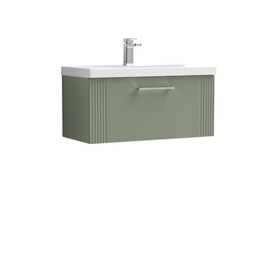Eco 800mm Wall Hung 1-Drawer Vanity