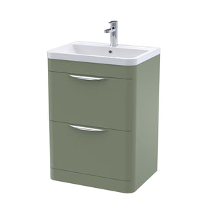 Para 600mm Floor Standing 2-Drawer Vanity