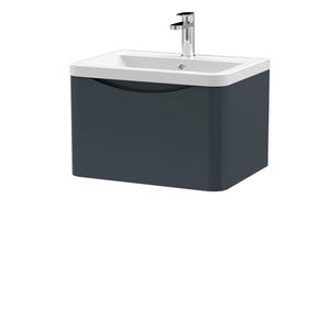 Luna 600mm Wall Hung 1-Drawer Vanity