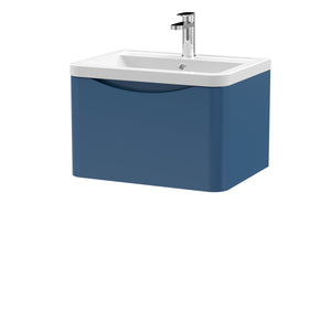 Luna 600mm Wall Hung 1-Drawer Vanity