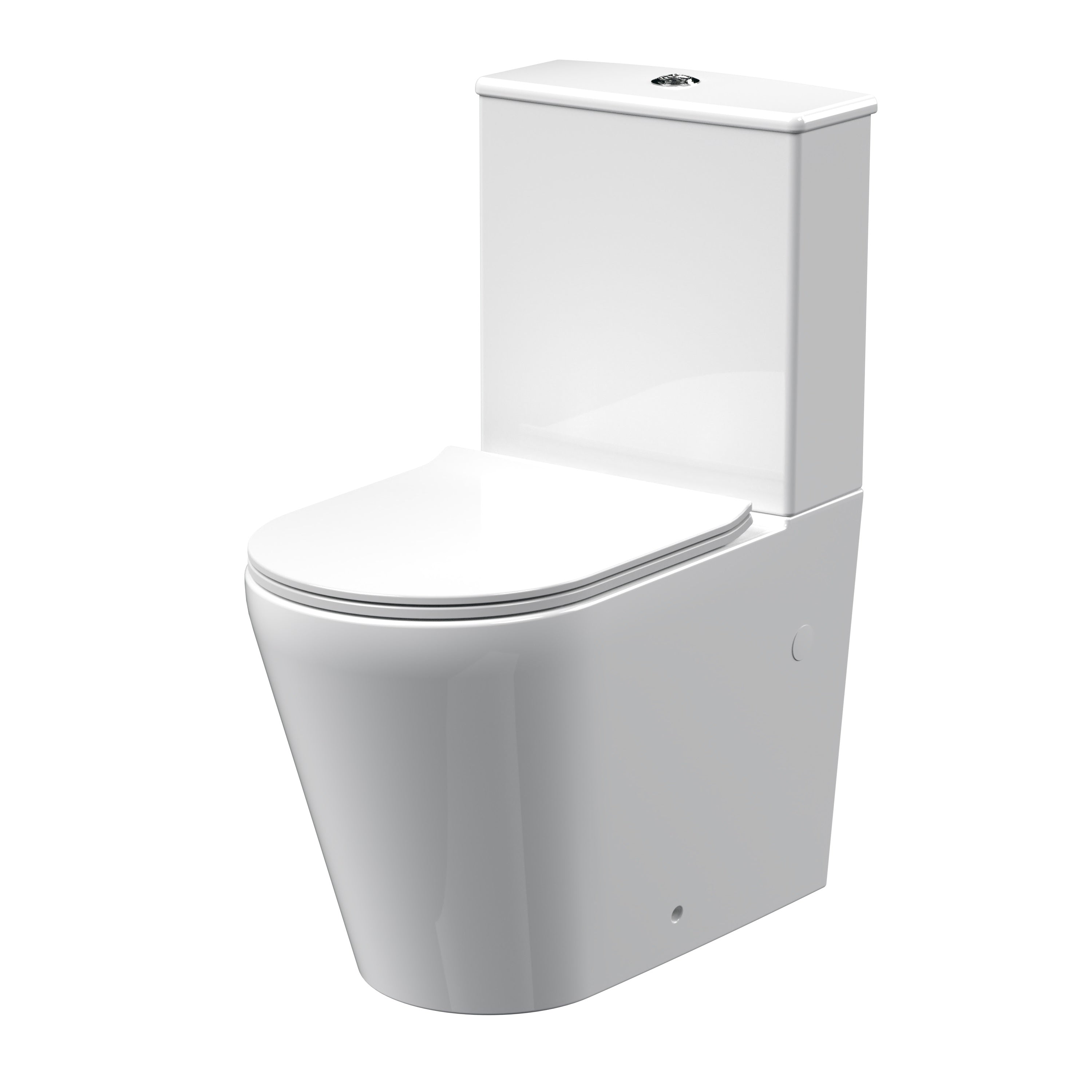 Flush to Wall Pan, Cistern & Seat