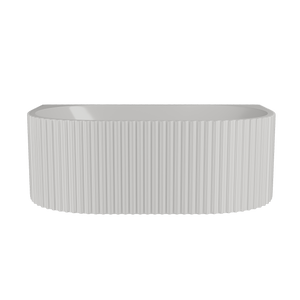 Back to Wall Fluted Bath 1700mm