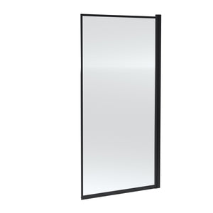 Outer Black Framed Bath Screen