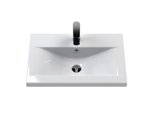 Eco 600mm Wall Hung 2-Drawer Vanity