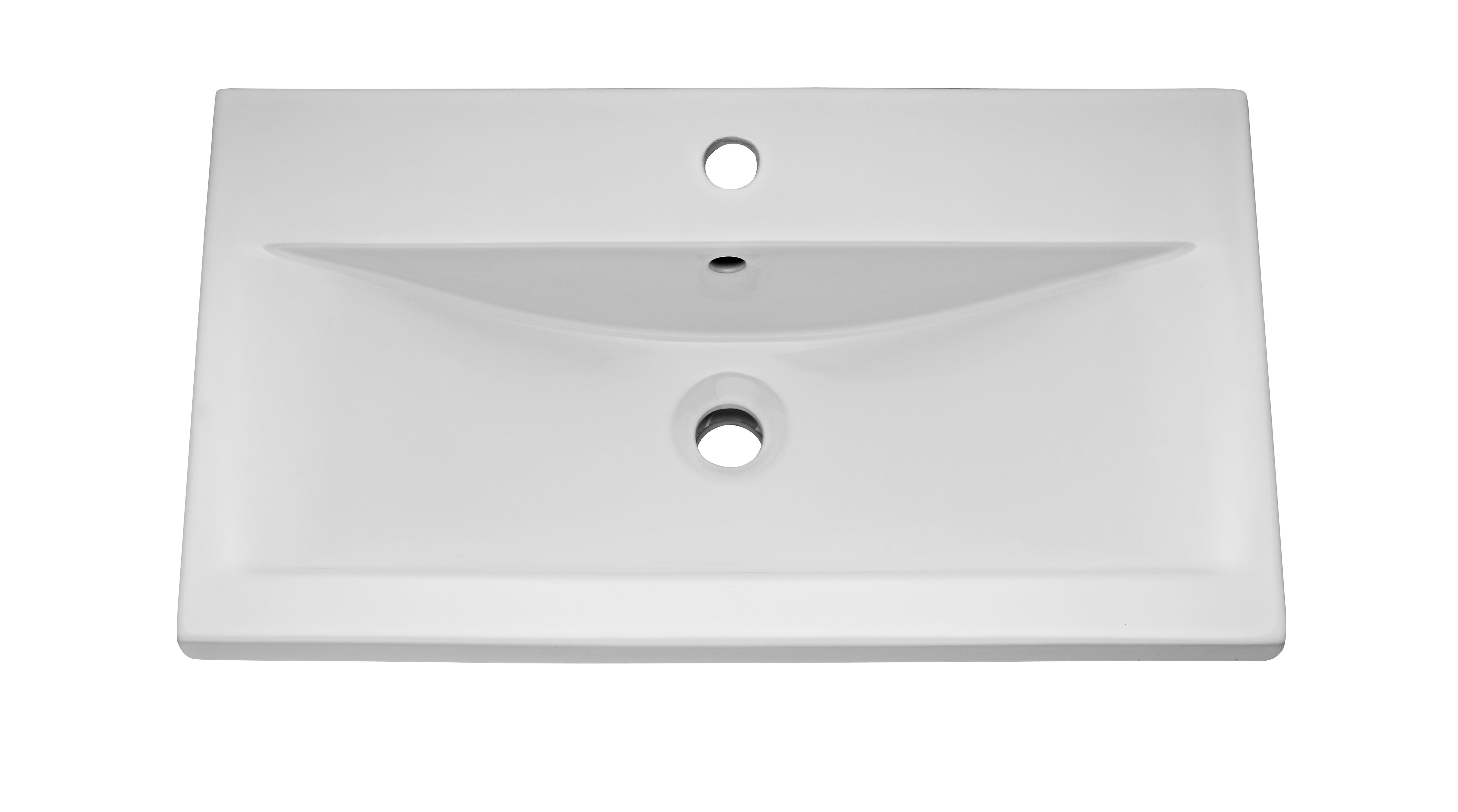 DEN 800mm Floor Standing 3-Door & 2-Drawer Vanity