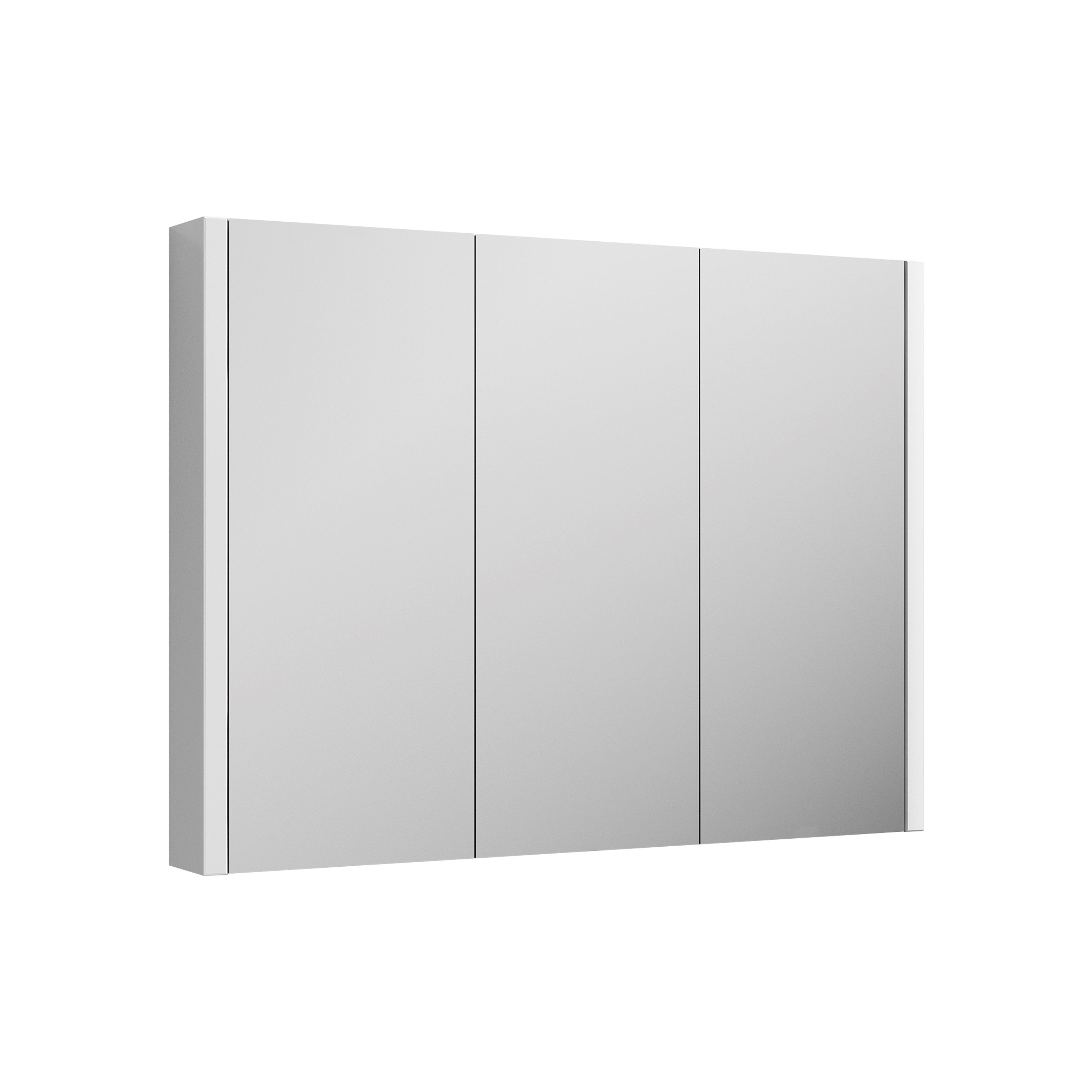 Wall Hung 3-Door Mirror Unit 900mm